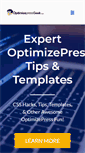 Mobile Screenshot of optimizepressgeek.com